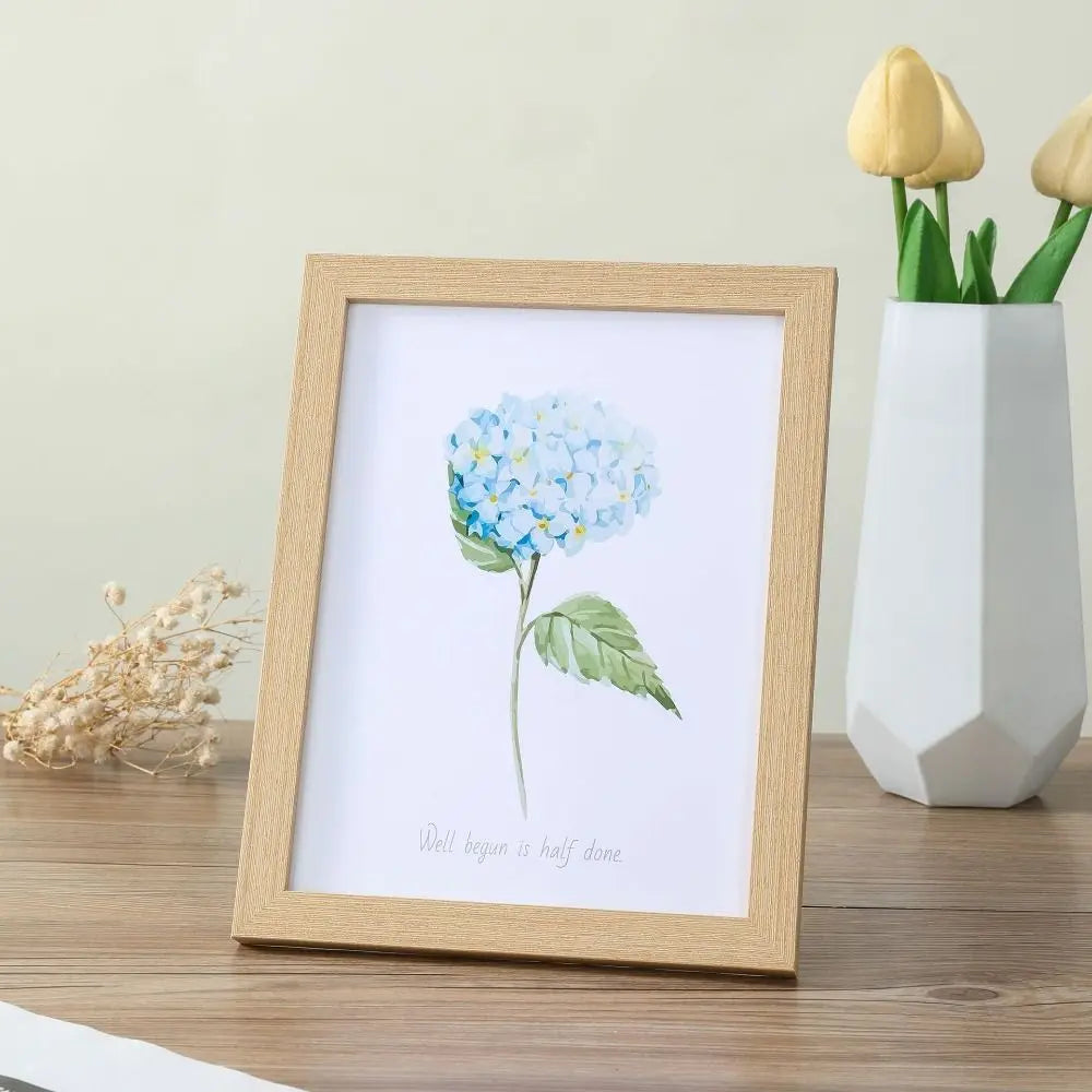 Cadre Photo en Bois Format A4 – Décoration murale & Cadeau Souvenir