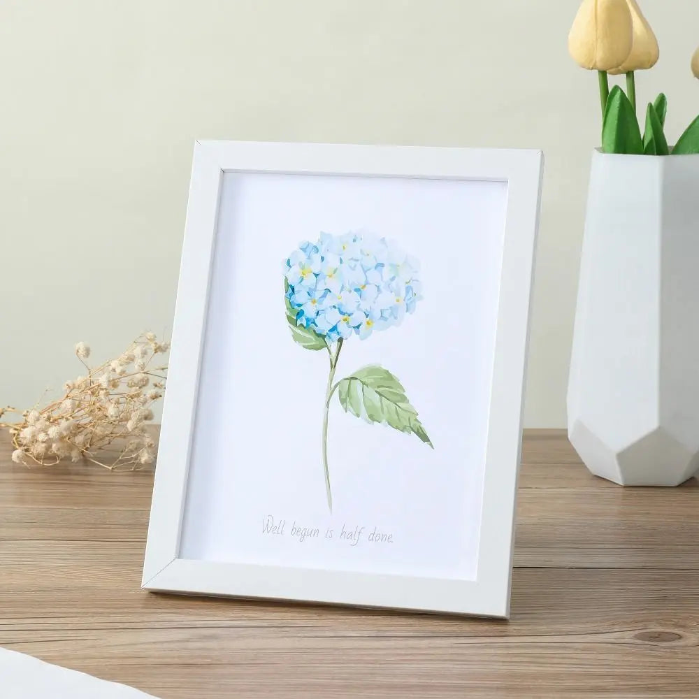 Cadre Photo en Bois Format A4 – Décoration murale & Cadeau Souvenir