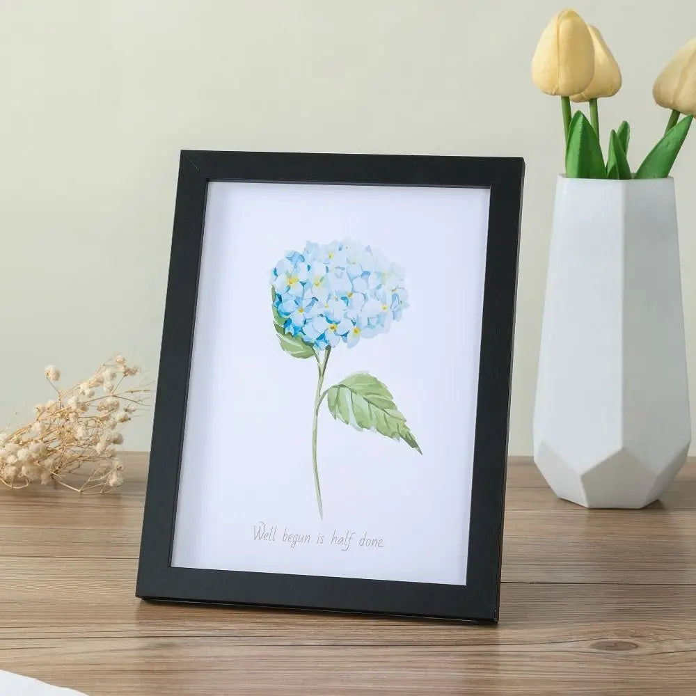 Cadre Photo en Bois Format A4 – Décoration murale & Cadeau Souvenir